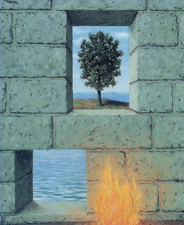René François Ghislain Magritte Types de peintures - La complaisance mentale 1950