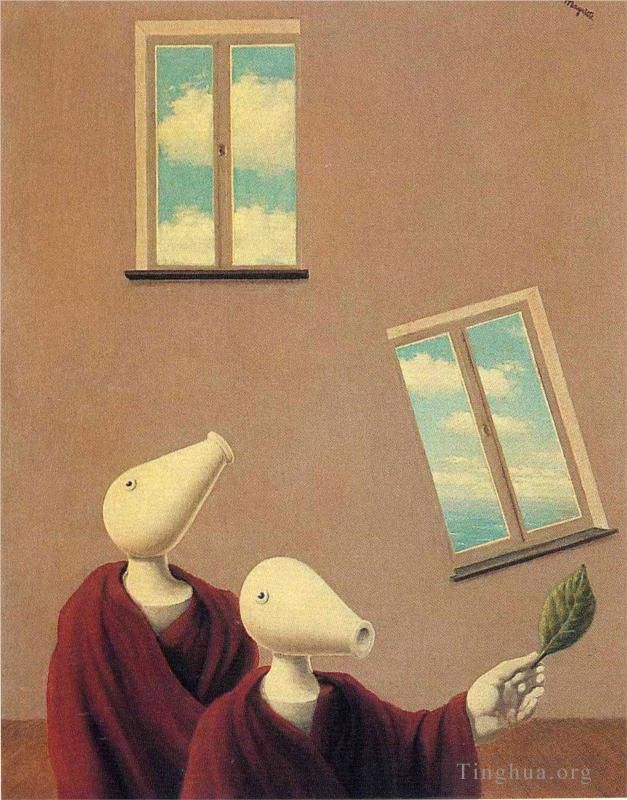 René François Ghislain Magritte Types de peintures - Rencontres naturelles 1945