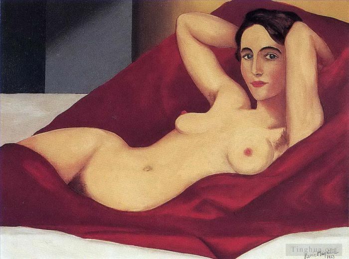 René François Ghislain Magritte Types de peintures - Nu allongé 1925