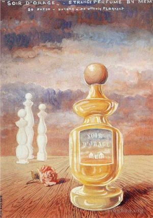 Tous les types de peintures contemporaines - Soir d'orage parfum étrange par mem