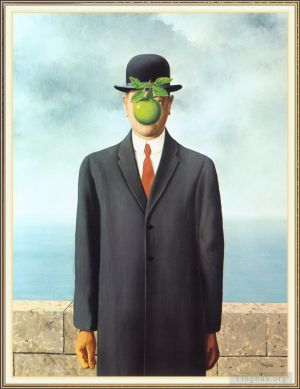 René François Ghislain Magritte œuvre - Fils de l'homme 1964
