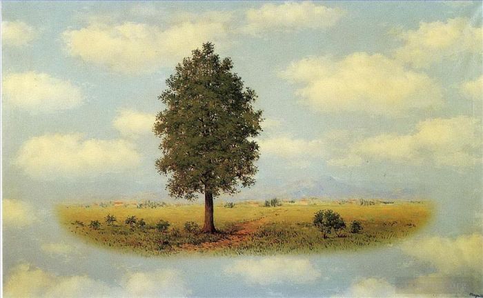 René François Ghislain Magritte Types de peintures - Territoire 1957