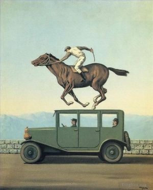 René François Ghislain Magritte œuvre - La colère des dieux 1960