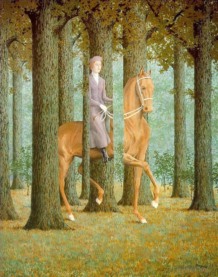 René François Ghislain Magritte Types de peintures - La signature vierge 1965