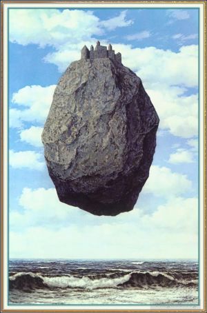 René François Ghislain Magritte œuvre - Le château des Pyrénées 1959