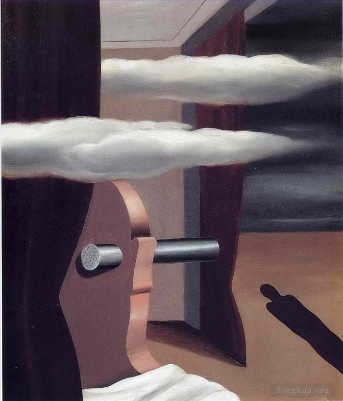 René François Ghislain Magritte Types de peintures - La catapulte du désert 1926