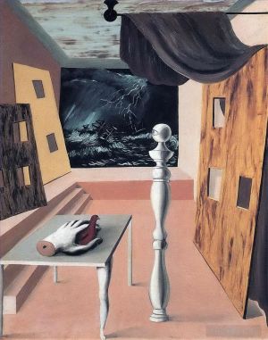 René François Ghislain Magritte œuvre - La traversée difficile 1926