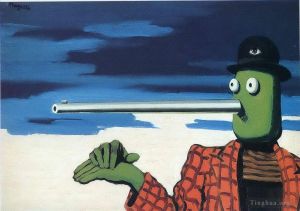 René François Ghislain Magritte œuvre - L'ellipse 1948
