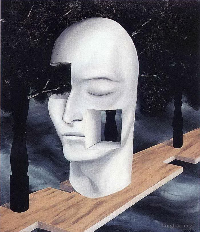 René François Ghislain Magritte Types de peintures - Le visage du génie 1926