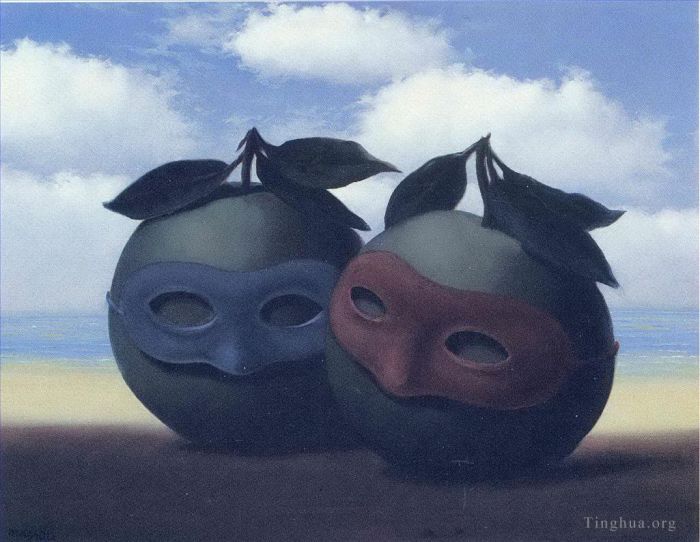 René François Ghislain Magritte Types de peintures - La valse de l'hésitation 1950