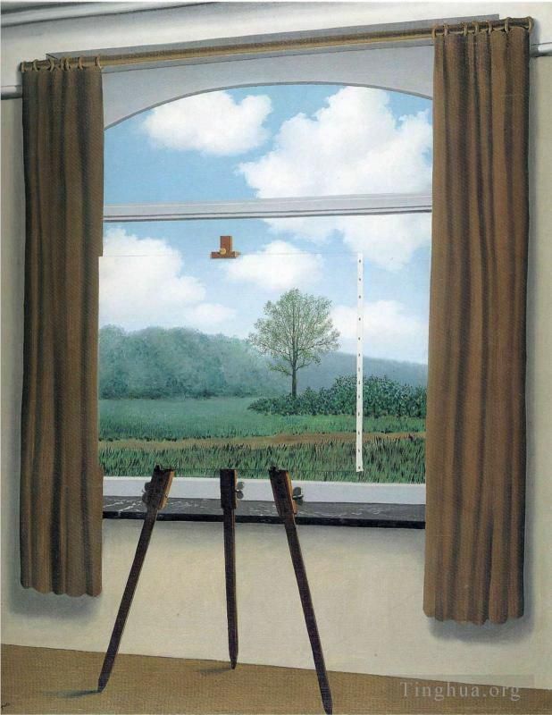 René François Ghislain Magritte Types de peintures - La condition humaine 1933