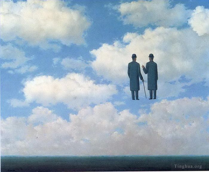 René François Ghislain Magritte Types de peintures - La reconnaissance infinie 1963