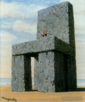 René François Ghislain Magritte œuvre - La légende des siècles 1950