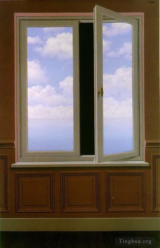René François Ghislain Magritte Types de peintures - Le miroir 1963