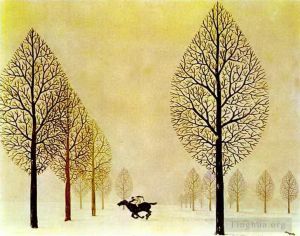 René François Ghislain Magritte œuvre - Le jockey perdu 1948