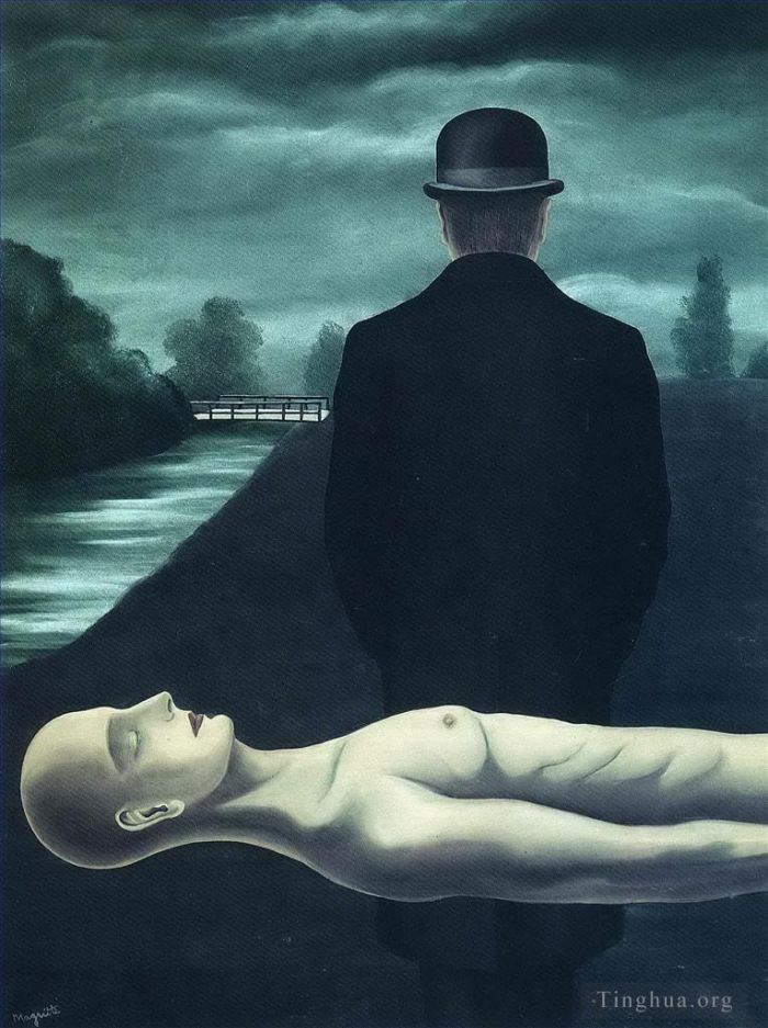 René François Ghislain Magritte Types de peintures - Les réflexions du promeneur solitaire 1926