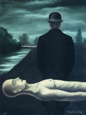 René François Ghislain Magritte œuvre - Les réflexions du promeneur solitaire 1926