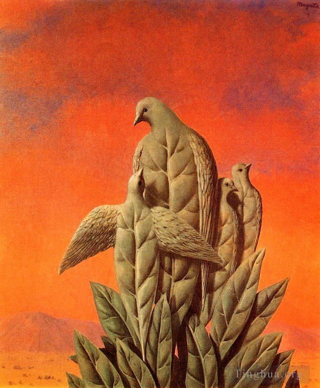 René François Ghislain Magritte Types de peintures - Les grâces naturelles 1964