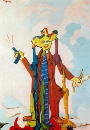 René François Ghislain Magritte œuvre - Le contenu pictural 1947