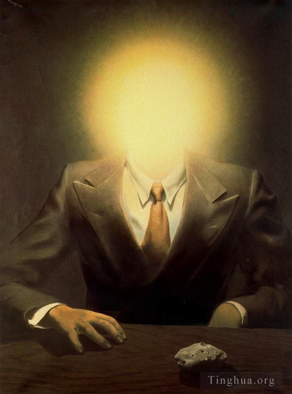 René François Ghislain Magritte Types de peintures - Le principe du plaisir portrait d'Edward James 1937