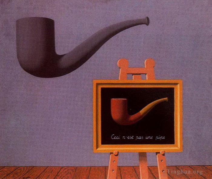 René François Ghislain Magritte Types de peintures - Les deux mystères 1966