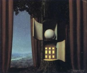 René François Ghislain Magritte œuvre - La voix du sang 1941