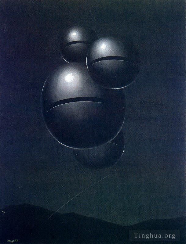 René François Ghislain Magritte Types de peintures - La voix de l'espace 1921
