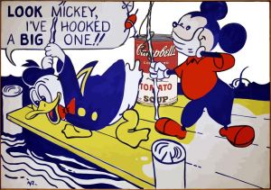 Roy Fox Lichtenstein œuvre - Le pop art rencontre Andy