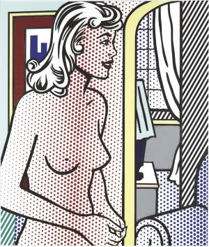 Roy Fox Lichtenstein œuvre - Nu dans l'appartement