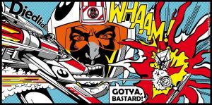 Roy Fox Lichtenstein œuvre - Bataille de Star Wars