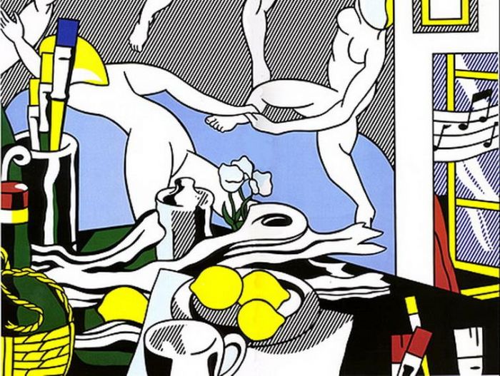 Roy Fox Lichtenstein Types de peintures - Atelier d'artiste la danse 1974
