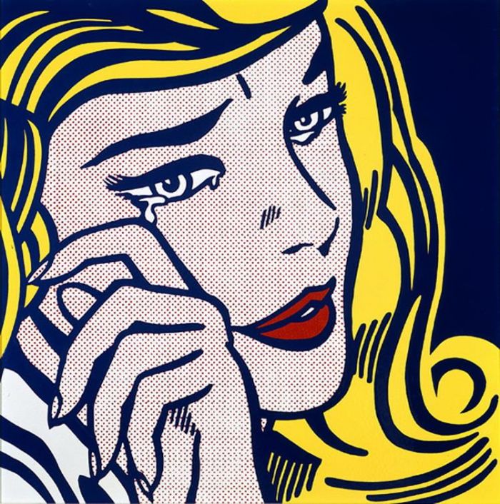 Roy Fox Lichtenstein Types de peintures - Fille qui pleure 1964