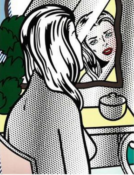 Roy Fox Lichtenstein Types de peintures - Nu à la vanité