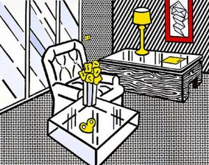 Roy Fox Lichtenstein œuvre - La tanière 1990