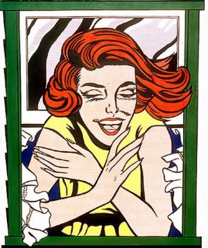 Roy Fox Lichtenstein œuvre - Peinture murale de l'Exposition universelle de 1964