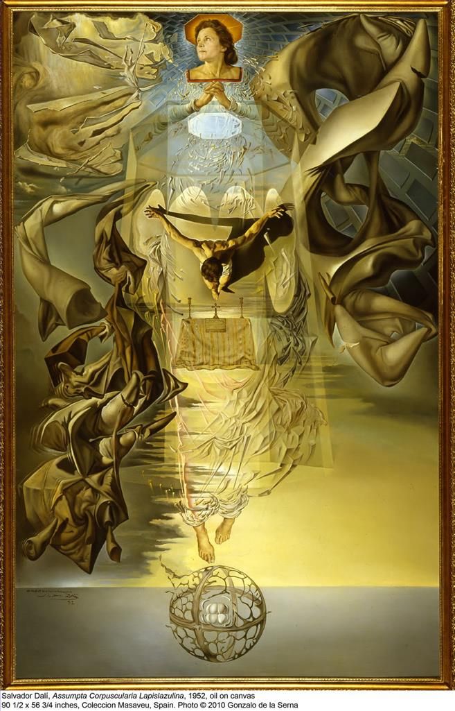 Salvador Dalí Peinture à l'huile - Assumpta Corpuscularia Lapislazulina