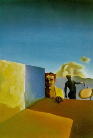 Salvador Dalí œuvre - Barbier attristé par la persistance du beau temps Le Barbier angoissé