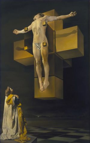 Salvador Dalí œuvre - Crucifixion Corpus Hypercubicus