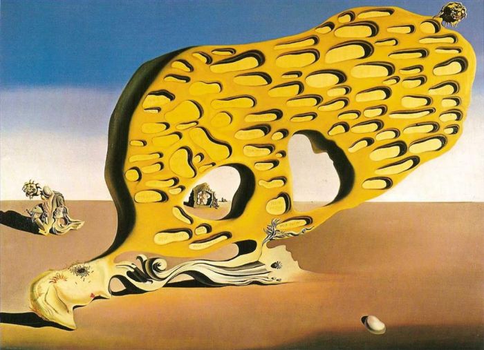Salvador Dalí Peinture à l'huile - Das Ratsel der Begierde