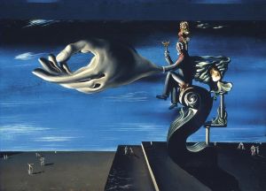 Salvador Dalí œuvre - La Main Les Remords de conscience