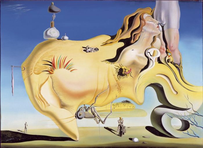 Salvador Dalí Peinture à l'huile - Maturbateur