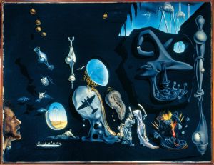 Salvador Dalí œuvre - Mélancolie atomique