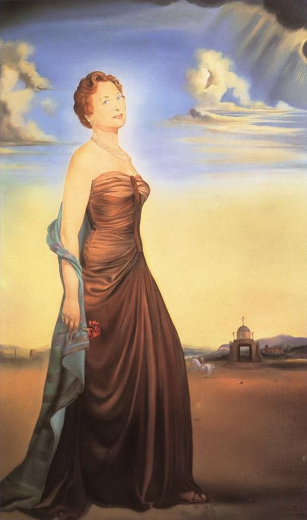 Salvador Dalí Peinture à l'huile - Mme Reese
