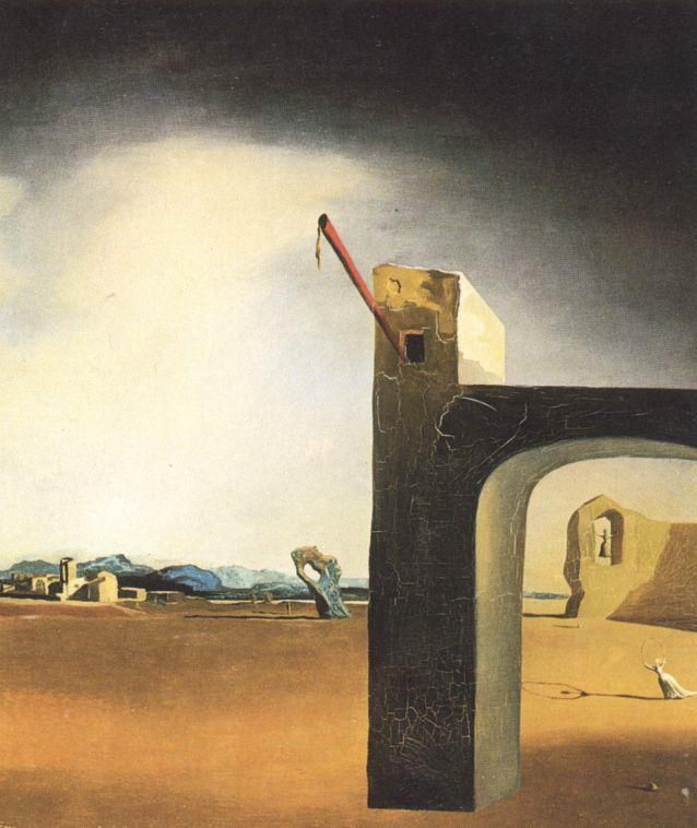 Salvador Dalí Peinture à l'huile - Écho Morphologique