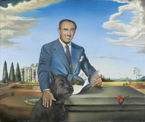 Salvador Dalí œuvre - Portrait du colonel Jack Warner