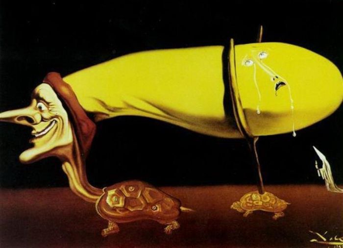 Salvador Dalí Peinture à l'huile - Sorcellerie