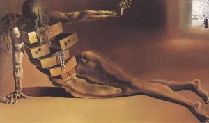 Salvador Dalí œuvre - Le Cabinet anthropomorphe