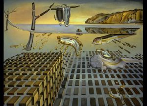 Salvador Dalí œuvre - La désintégration de la persistance de la mémoire 2