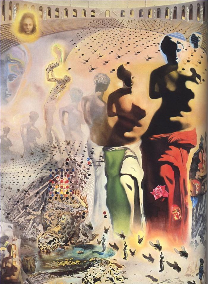 Salvador Dalí Peinture à l'huile - Le Toréador hallucinogène