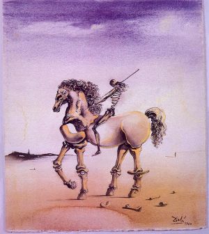 Salvador Dalí œuvre - Cavallo Métafisco